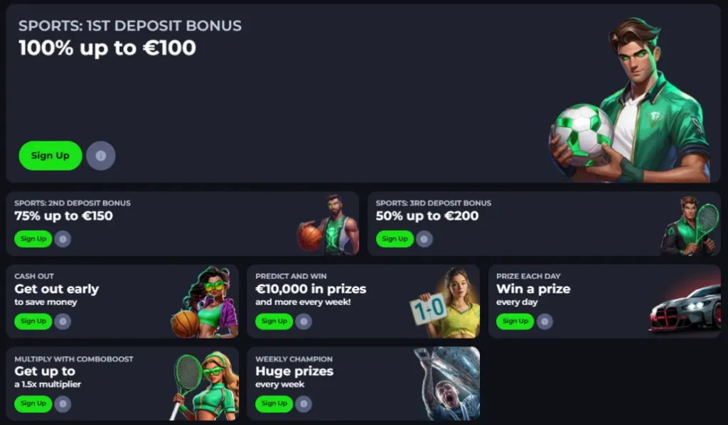 Bonus Offers & Promotions